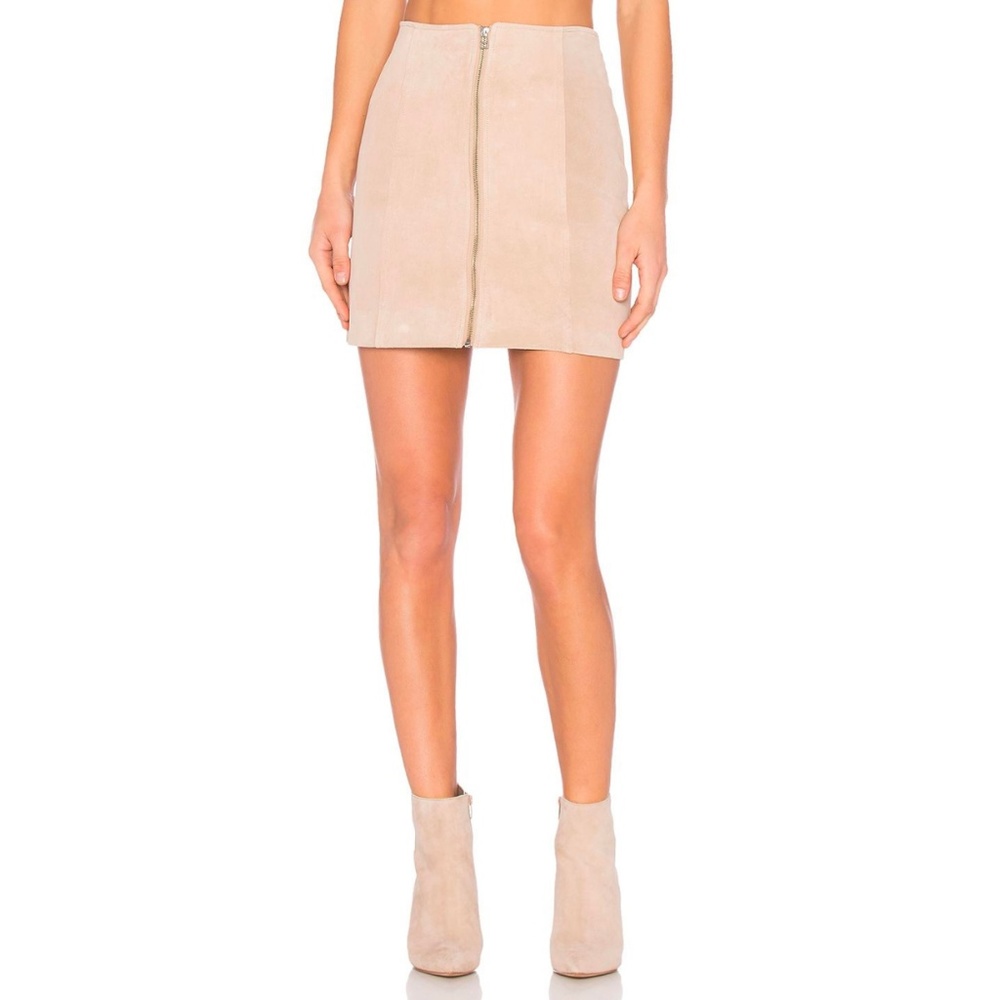 Revolve Capulet Stella Mini Skirt in Blush